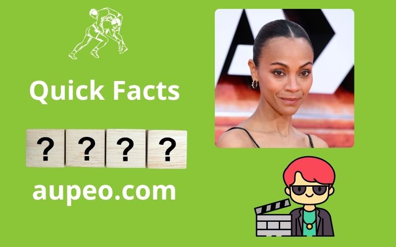 Zoe Saldaña Quick Facts